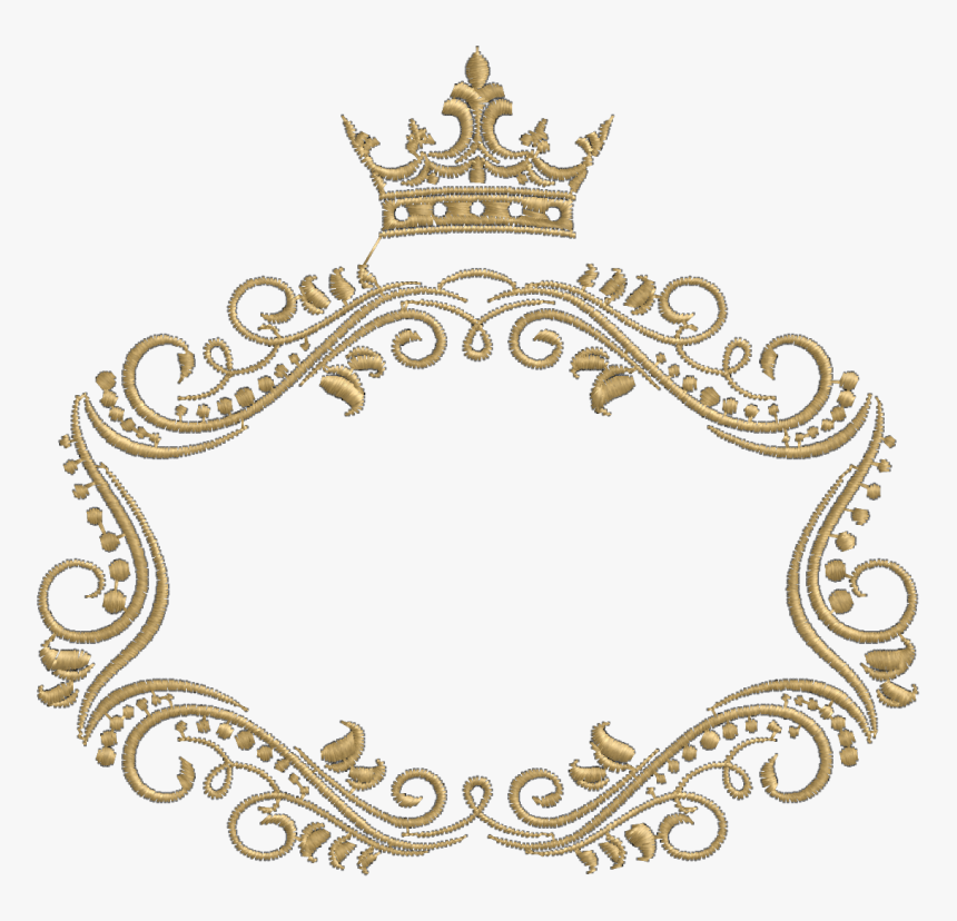 Molduras Para Logomarca - Crown Border, HD Png Download