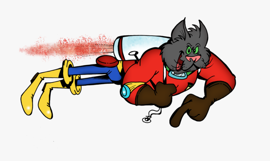 Ac Rocket-pack By Granitoons - Cartoon, HD Png Download