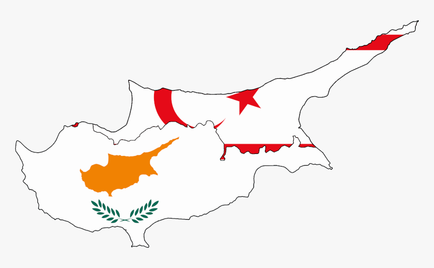 Cyprus North And South, HD Png Download