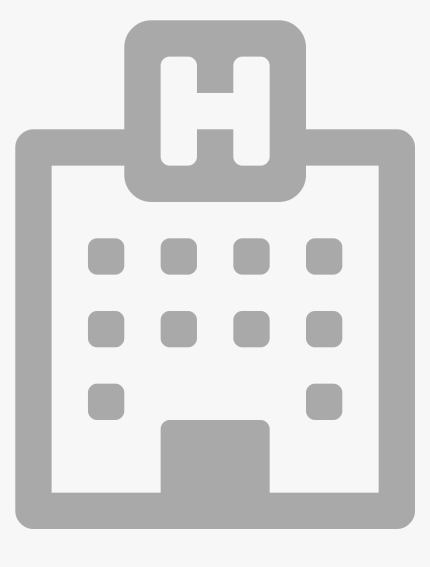 Hospital Icon Font Awesome , Png Download - Hospital Svg, Transparent Png