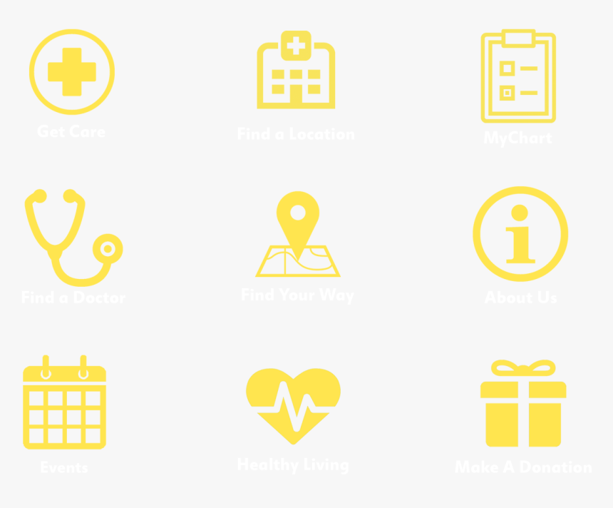 Hospital Icon Design For A Company In United States - Emblem, HD Png Download