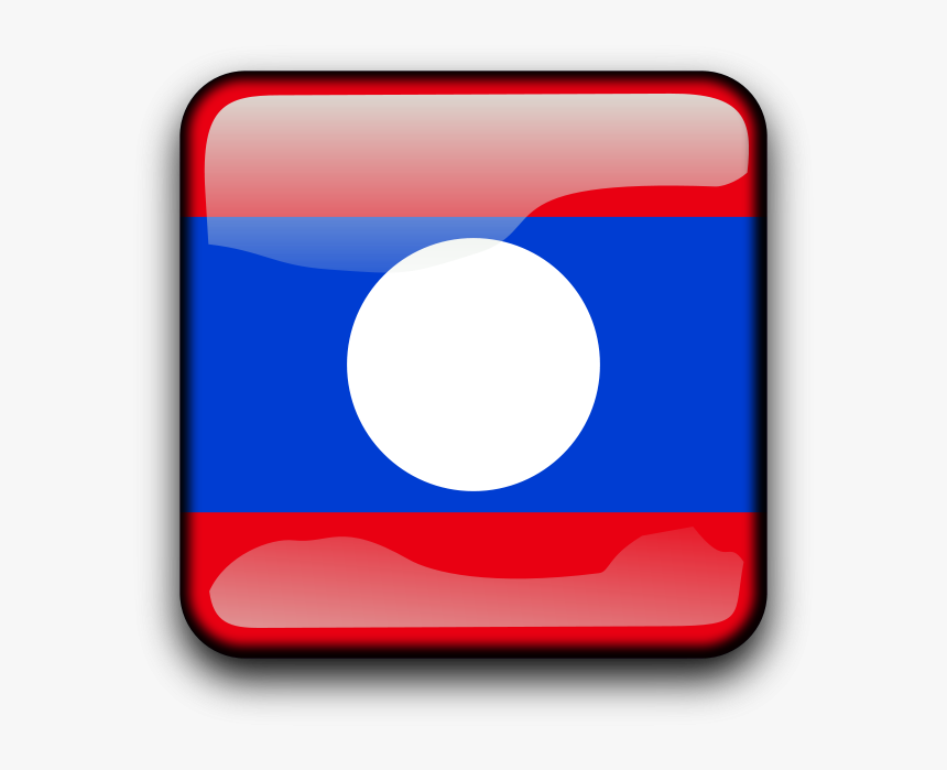 Free Flag Of Turkey Free La - Lao People's Democratic Republic Flag Icon, HD Png Download