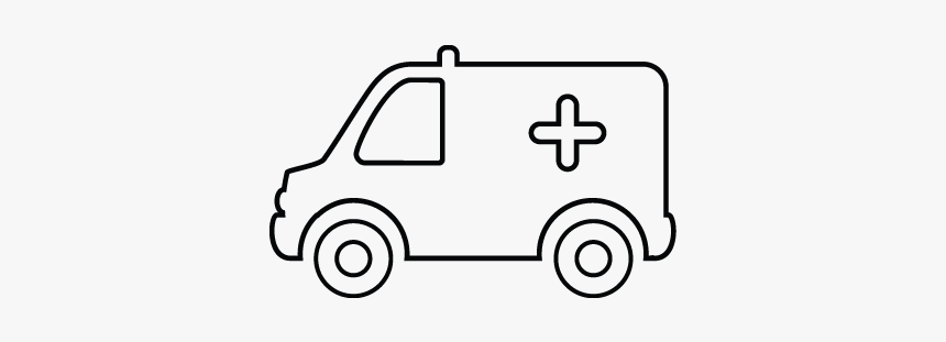 Ambulance Public Transportation, Emergency, Hospital - City Car, HD Png Download