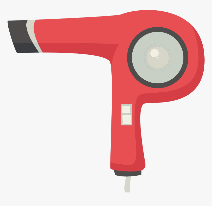 Electric Hair Dryer Clip Arts - Hair Dryer Clipart Png, Transparent Png