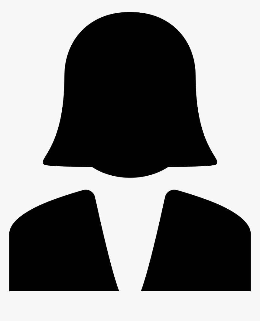 Woman With Straight Short Hair Comments Woman People Icons Png