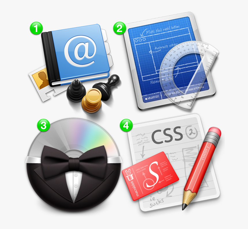 Relationship, Architect, Bowtie, And Cssedit Icons - Messages Icons Glass And Metallic, HD Png Download