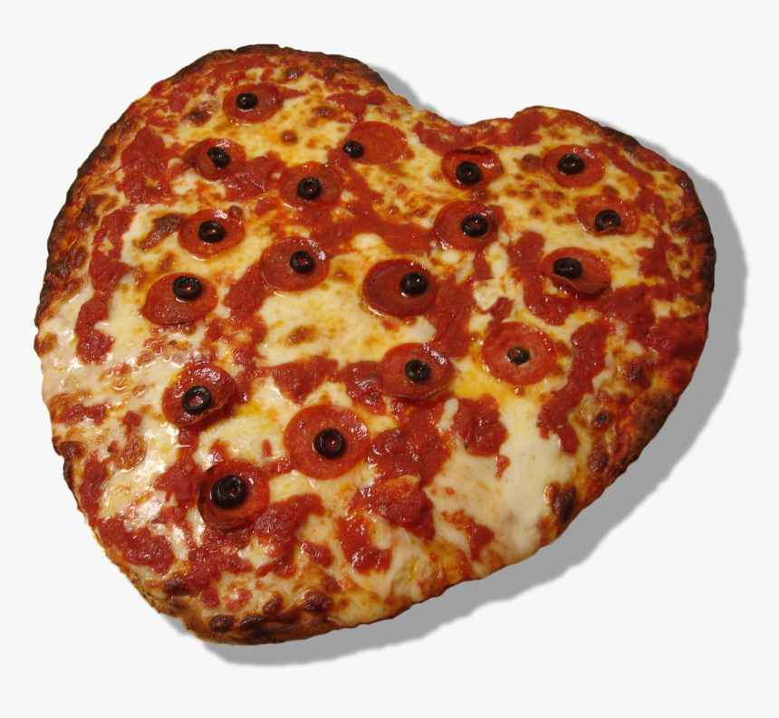 Heart Shaped Pizza - New York Pizza Brooklyn Style, HD Png Download
