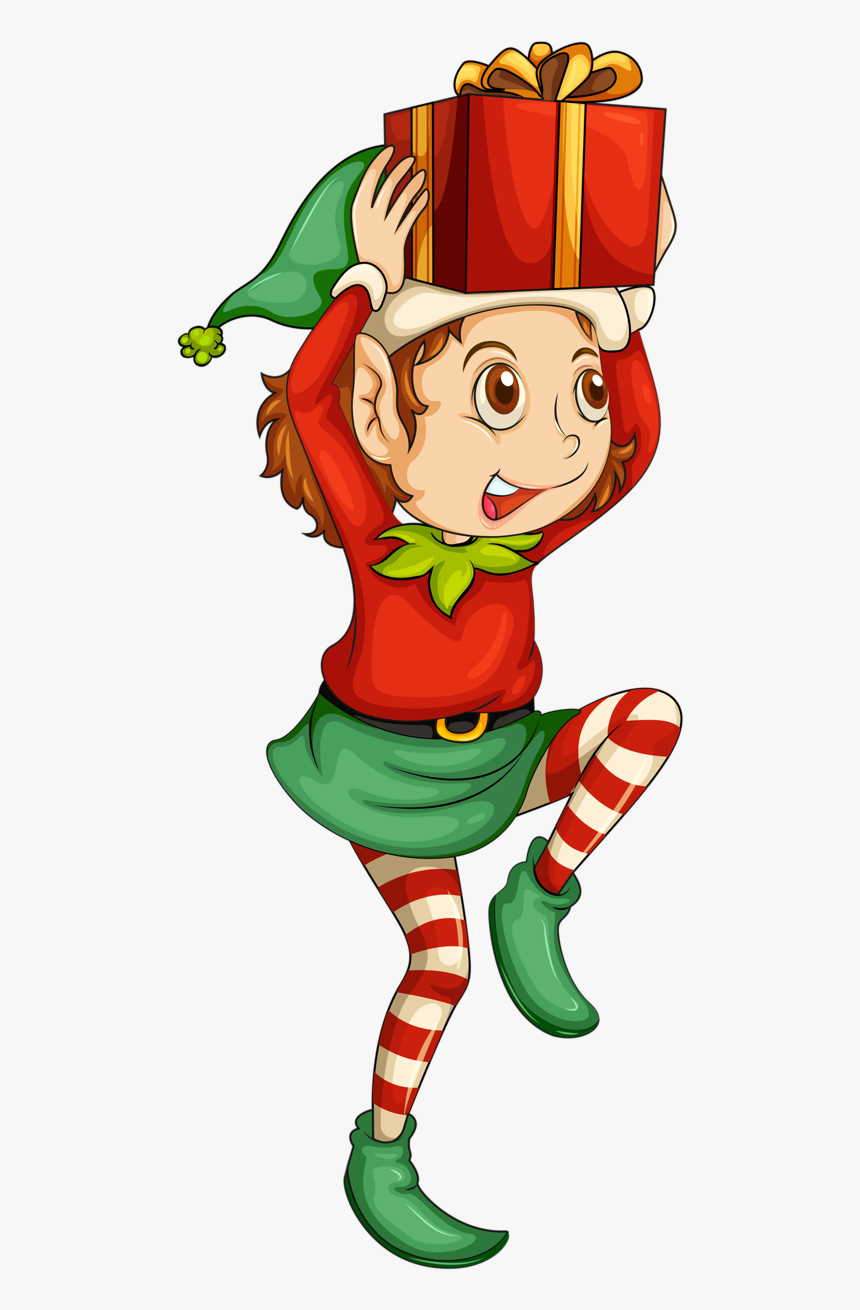 Transparent Elf Clipart Png - Christmas Elf Clipart, Png Download