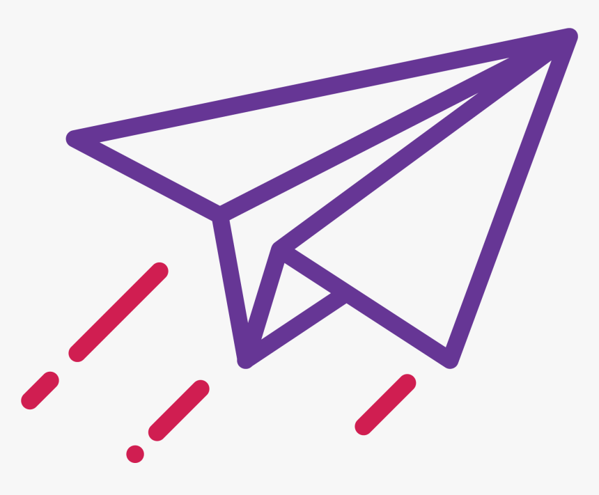 Paper Plane Vector Free, HD Png Download