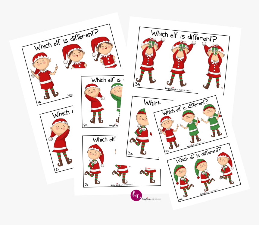 Christmas Comparison Activity - Cartoon, HD Png Download