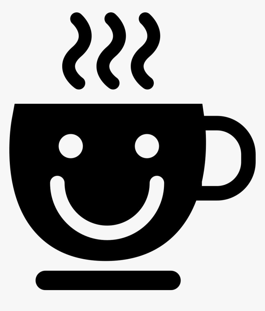 Coffee - Coffee Smiley Icon Png, Transparent Png
