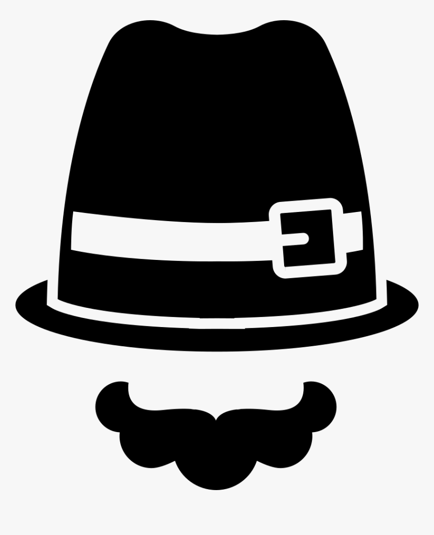 Hat And Moustache Comments - Fancy Hat Clip Art, HD Png Download