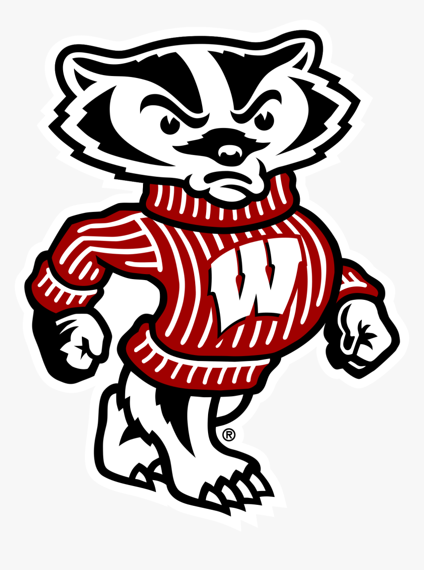 Wildcat Clipart Badger - Bucky Badger, HD Png Download