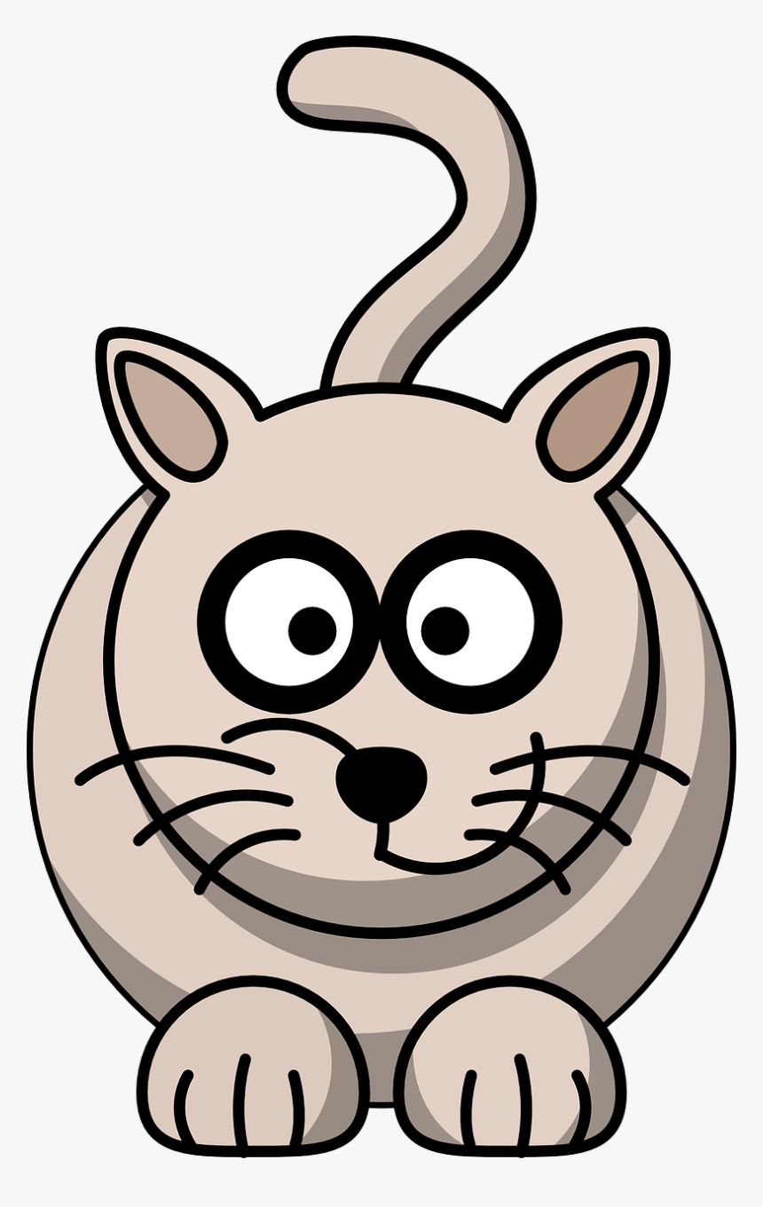 Cartoon Cat Clipart Free, HD Png Download