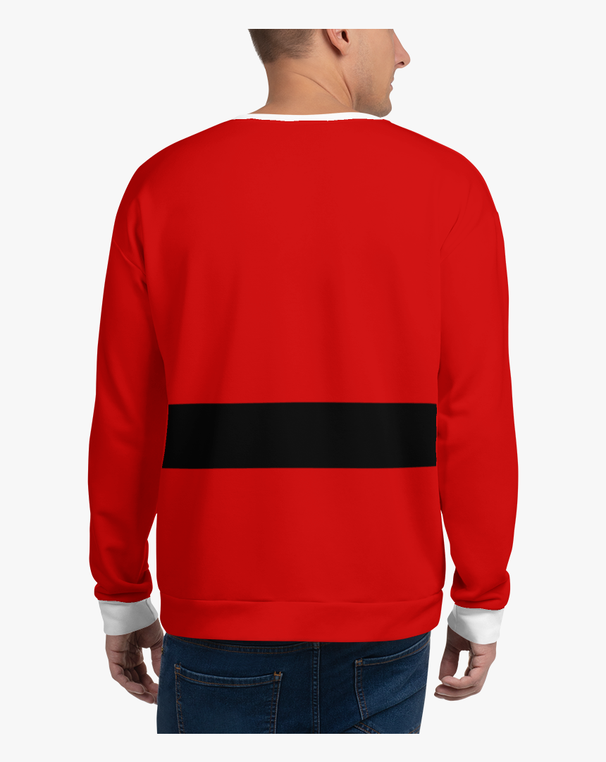 Santa Suit Unisex Sweatshirt - Sweater, HD Png Download