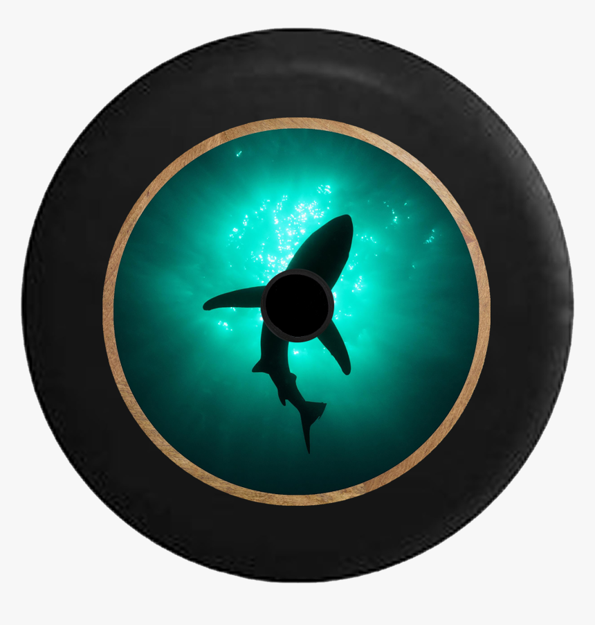 Jeep Wrangler Jl Backup Camera Shark Silhouette In - Shark, HD Png Download