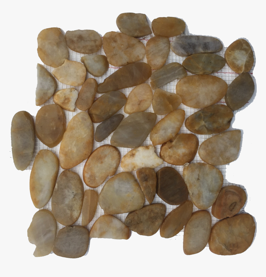 Flat River Beige Stones, HD Png Download