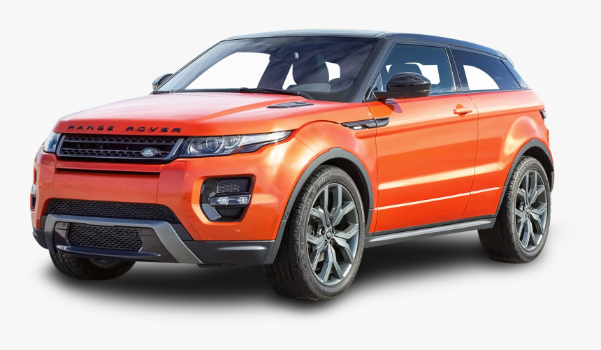 Transparent Range Rover Png - Range Rover Evoque 2012 Orange, Png Download