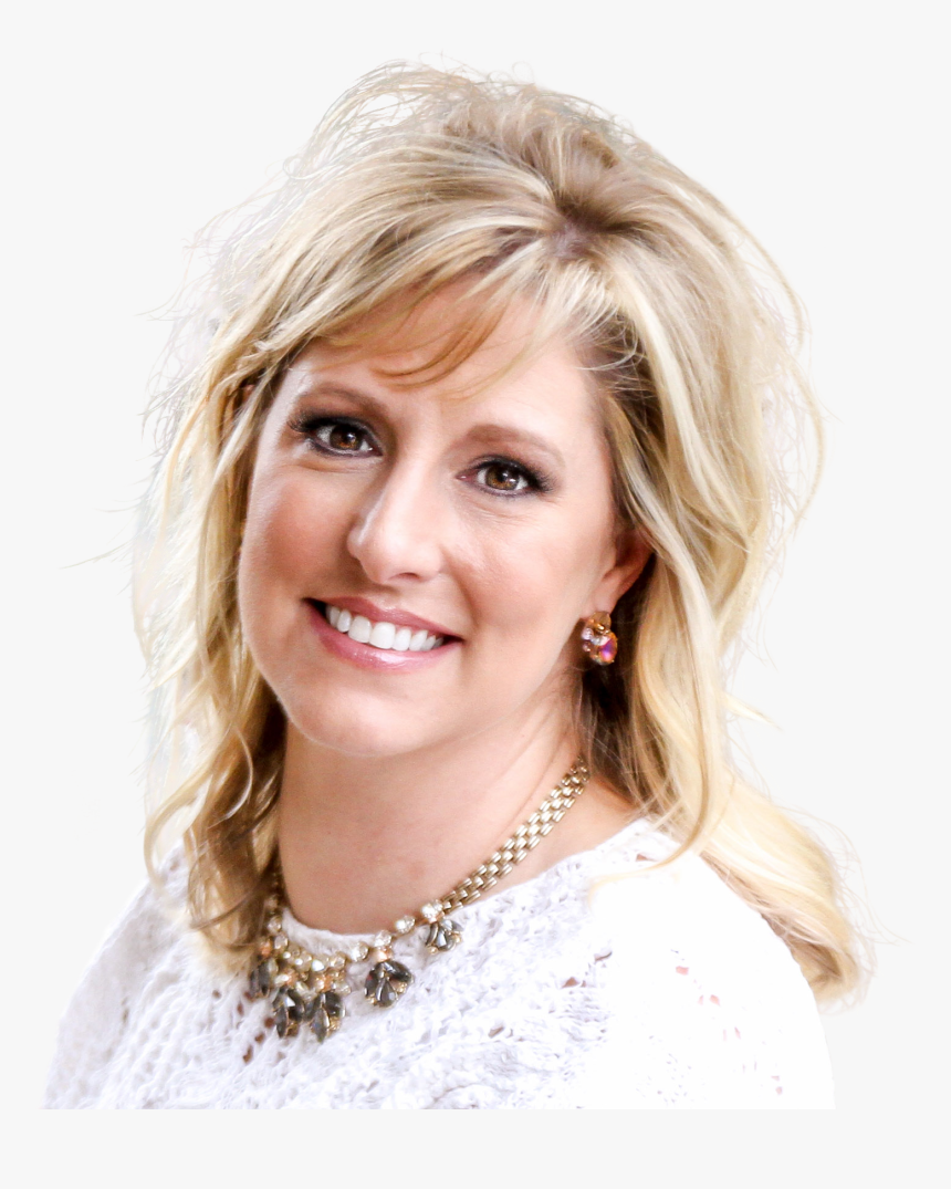 Medium Short Blonde Women Hair, HD Png Download