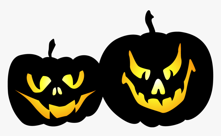 Calabaza Jack O Lantern Yellow Character Clip Art - Calabaza Png, Transparent Png