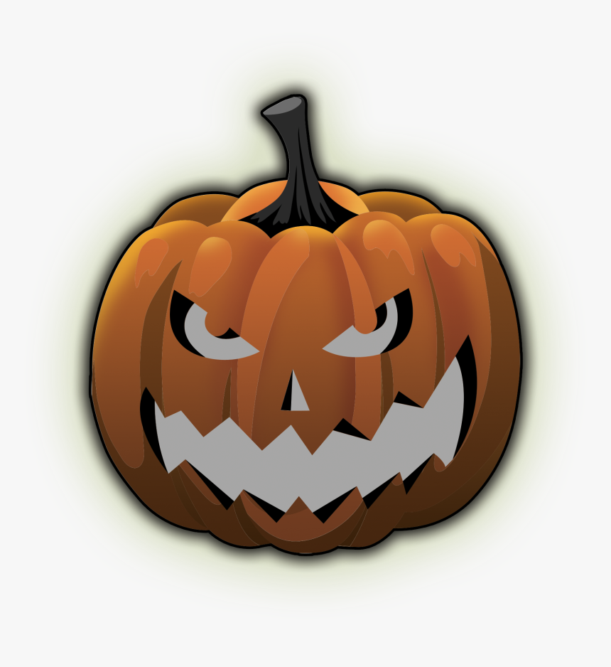Jack O Lantern Calabaza Pumpkin Halloween - Jack-o'-lantern, HD Png Download