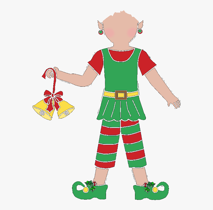 Clipart Girl Elf - Illustration, HD Png Download