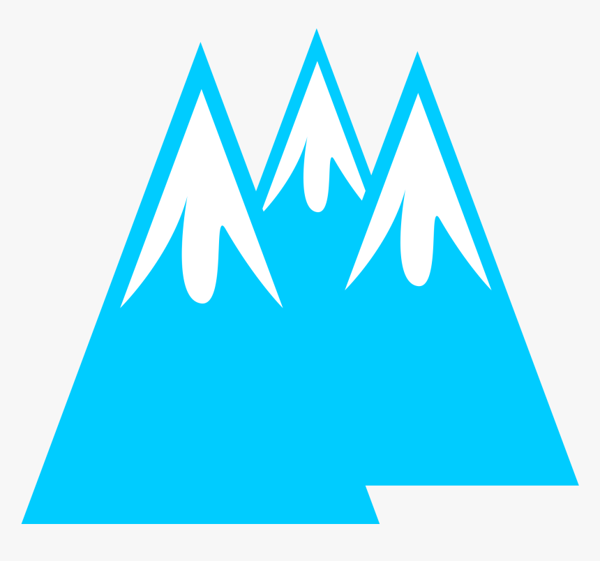 Mountain Free Content Clip Art - Glacier Clipart, HD Png Download