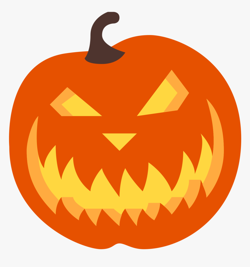Calabaza,orange,jack O Or Treat,clip Squash,art - Jack O Lantern Png, Transparent Png