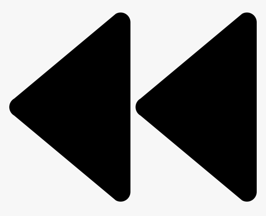 Rewind Symbol - Backward Icon, HD Png Download
