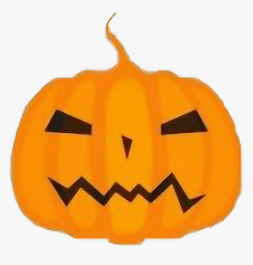 Halloween Calabaza Orange Naranja Nochedebrujas Pumpkin, HD Png Download