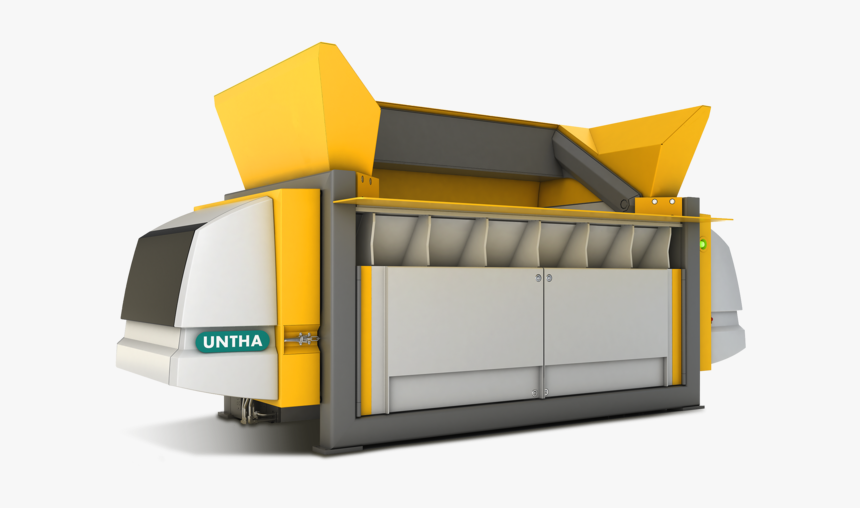 Static Waste Shredder Rdf Srf - Untha Xr Shredder, HD Png Download