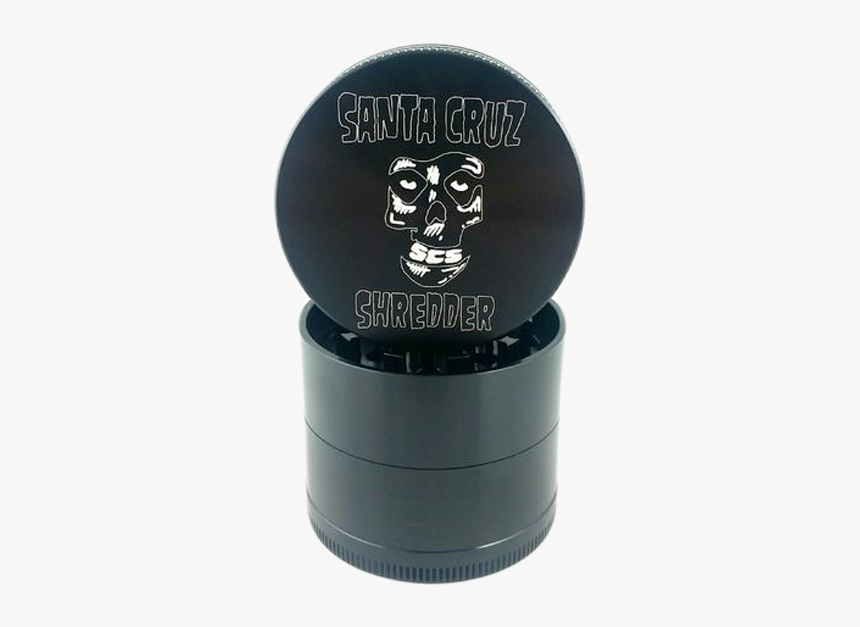 Santa Cruz Shredder 4 Piece Skull Grinder/sifter - Santa Cruz Shredder Skull, HD Png Download