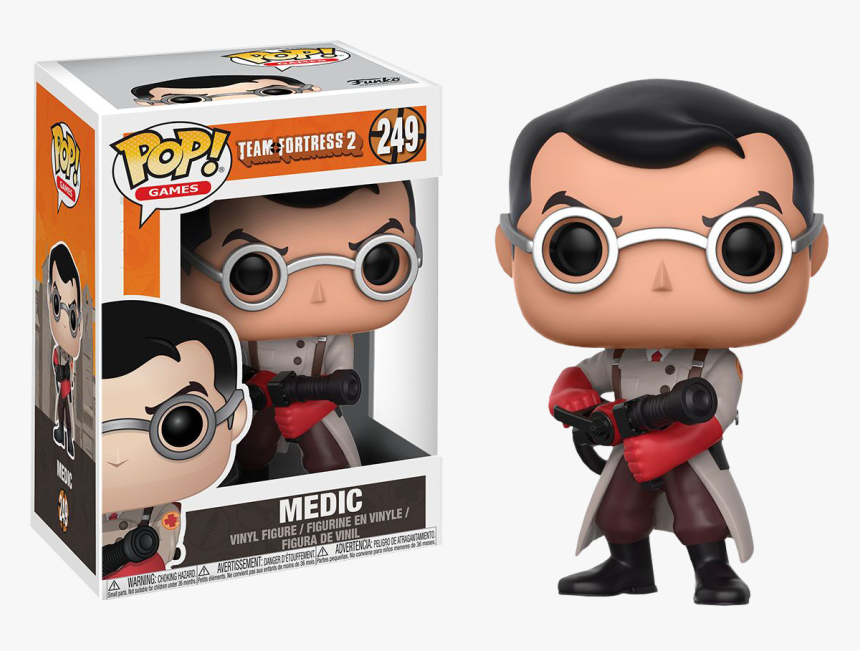 Team Fortress - Tf2 Medic Funko Pop, HD Png Download