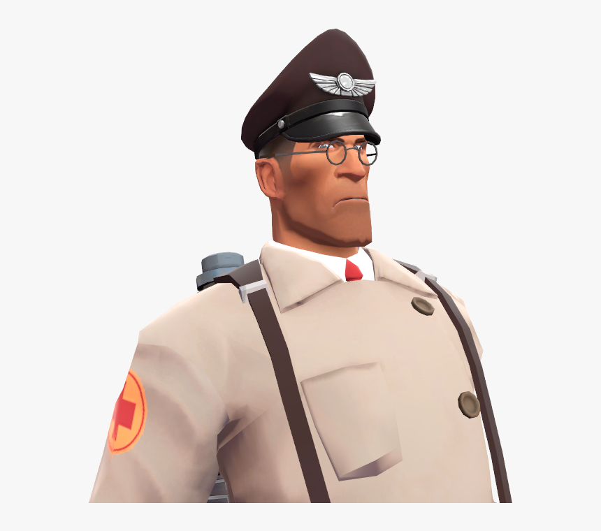 , Team Captain Medic ) (606x680), Png Download - Medic Team Captain, Transparent Png