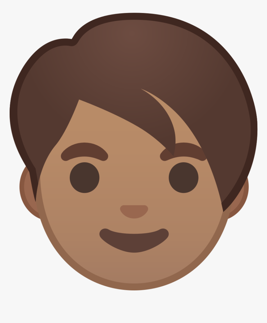 Adult Medium Skin Tone Icon - Emoji Criança, HD Png Download
