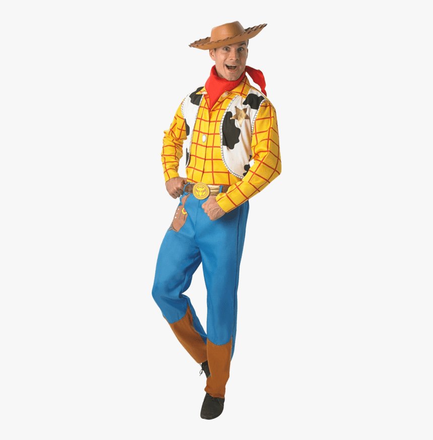 Fancy Dress Png - Mens Woody Toy Story Costume, Transparent Png