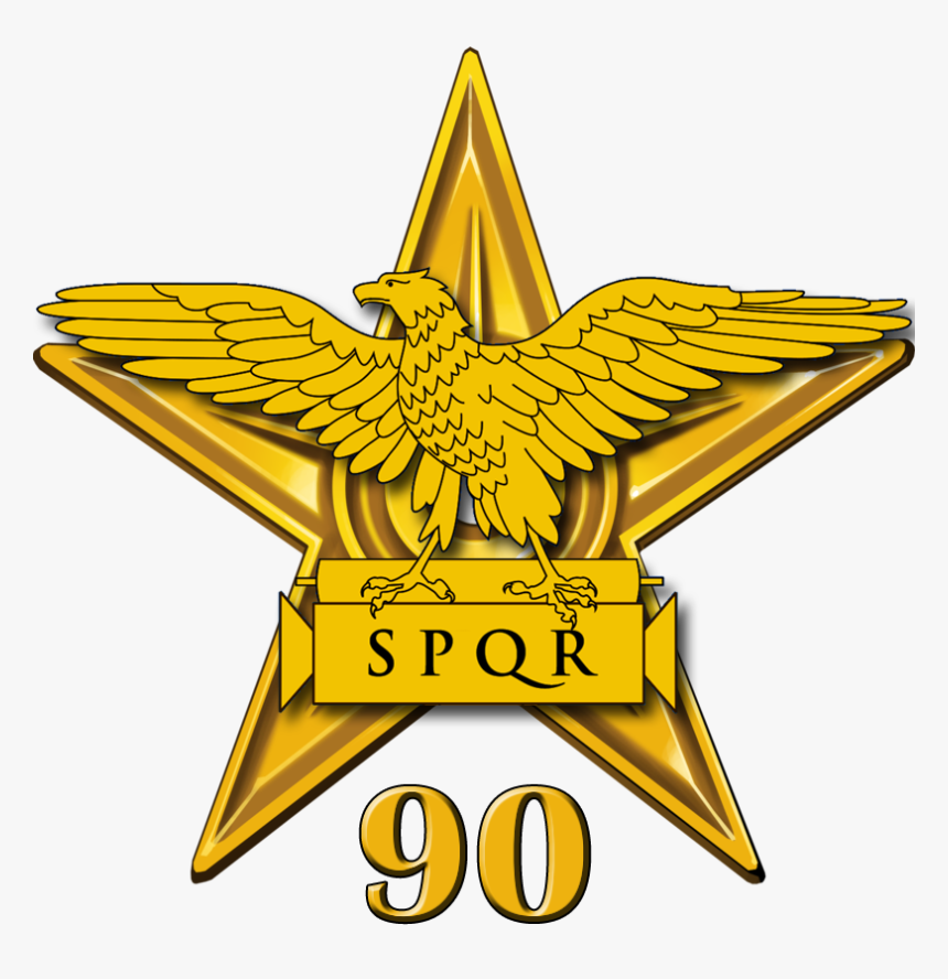 Roman Barnstar 90 - One Year Clipart, HD Png Download