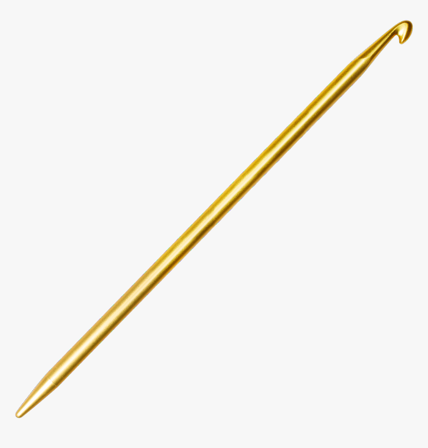 Crochet Hook Png - Tan, Transparent Png