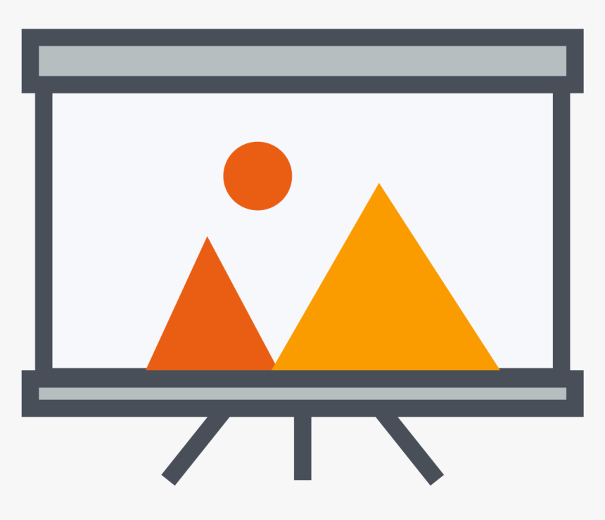Presentations Are A Common Tool In Business Meetings - Visual Presentation Png, Transparent Png