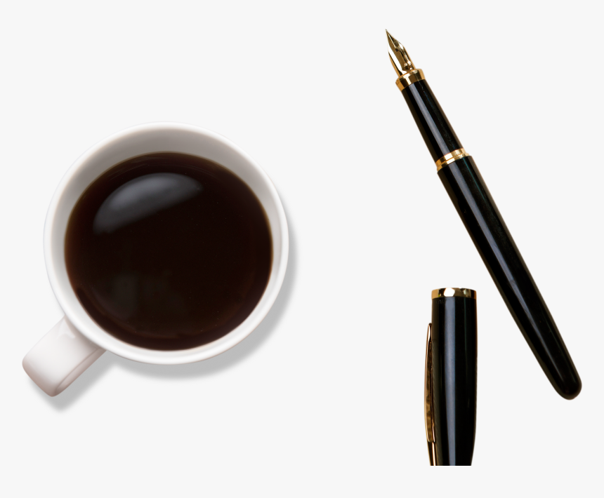 Simple Coffee Pen Decoration Vector - Dandelion Coffee, HD Png Download