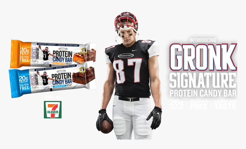 Gronk Candy Bar - Rob Gronkowski Muscletech, HD Png Download