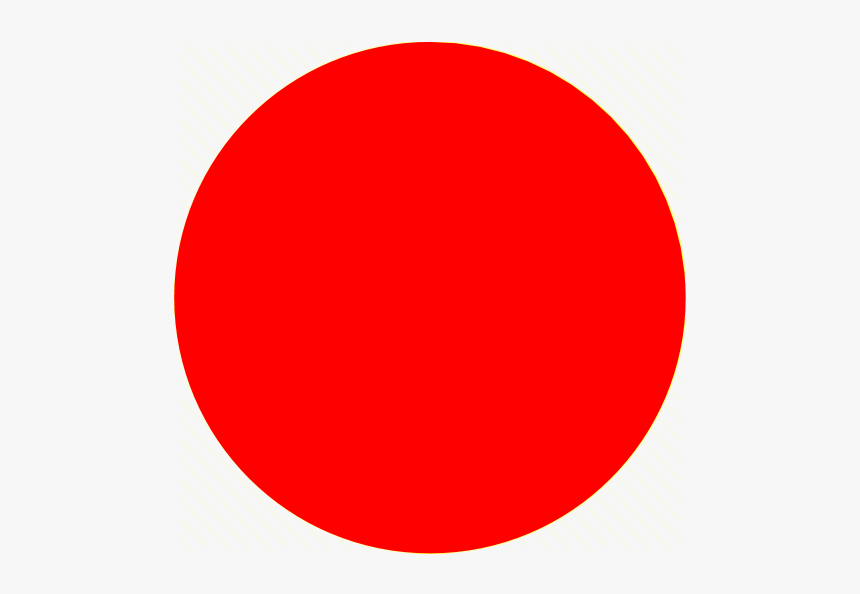 Red Circle, No Arrow - Qué Horas Son En Japón, HD Png Download