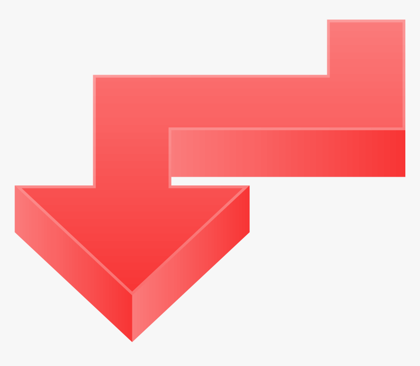 Arrow Down Transparent , Png Download - Transparent Arrow Down, Png Download