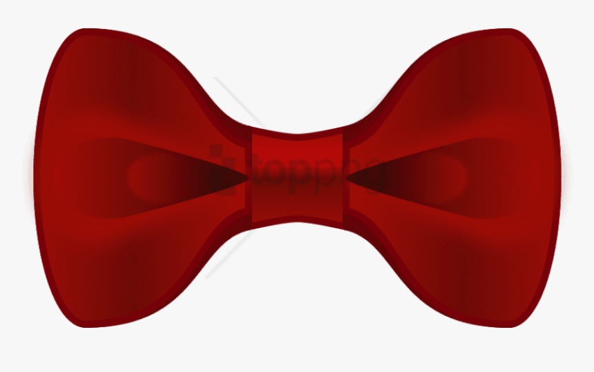 Image With Transparent Background - Red Bow Tie Clipart, HD Png Download