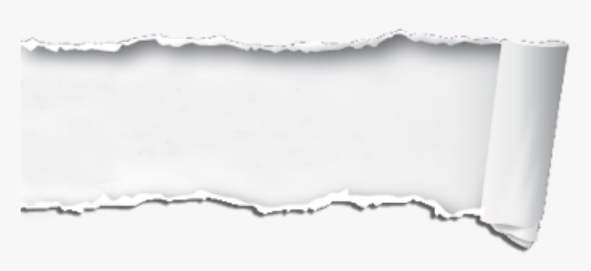 #hoja #sheet #broken #rota #blanco #white #kpop - Torn Paper Effect Transparent, HD Png Download