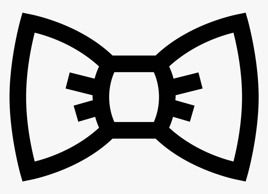 Bow Tie Vector Art Transparent , Png Download - Vector Bow Tie Png, Png Download