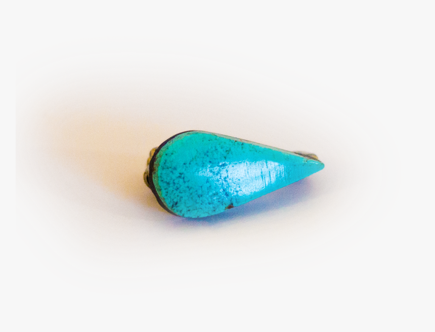 Sad Boy Turquoise Tear Drop Lapel Pin - Jade, HD Png Download