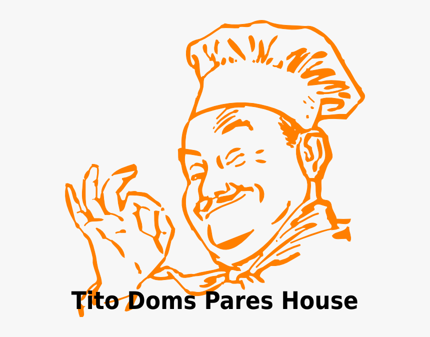 Pares Clipart - Cooker Man Png, Transparent Png