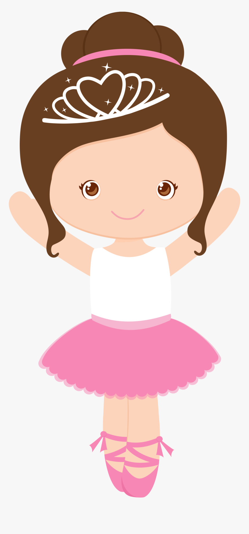 Transparent Baby Head Png - Princesa Bailarina, Png Download