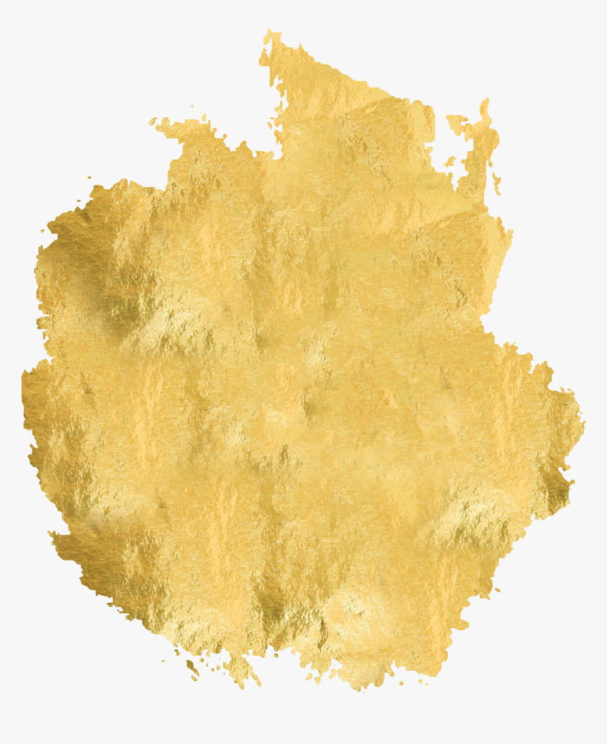 Gold Splatter Png, Transparent Png